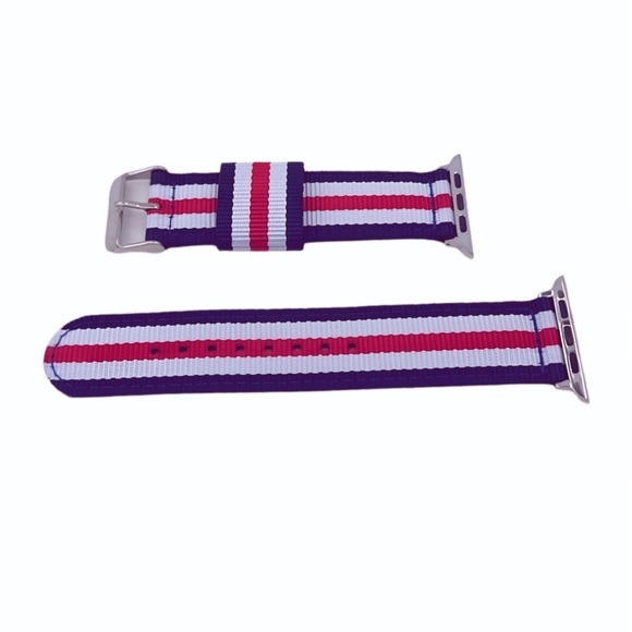 Classic Patriot: Red, White‎ & Blue Apple Watch Band 42mm - Picture 1 of 3